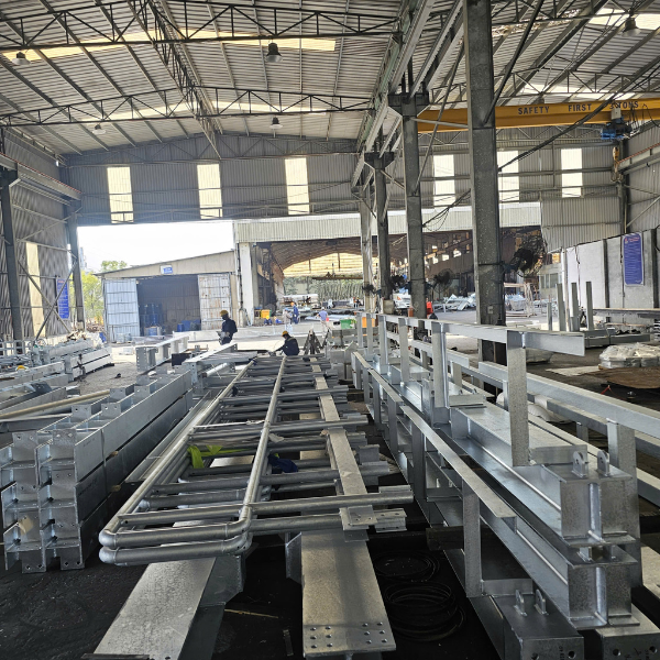 Gia công cấu kiện kết cấu thép các loại